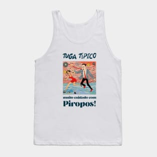 tuga tipico em apuros, humor portugues v2 Tank Top